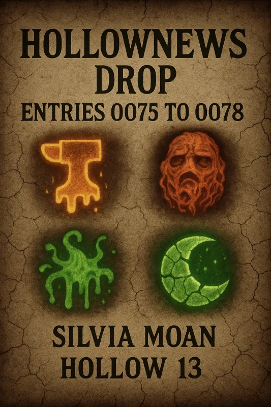 HollowNews: New Lore Entries Released (13HRP – 0075 to 0078)